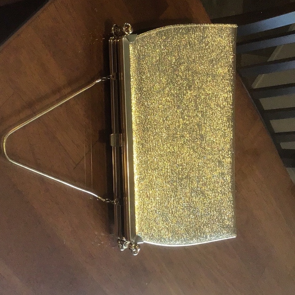 Gold Evening Bag.